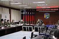 章指揮官聽取各業參及部隊工作報告。(圖/文:莊媛婷)