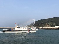新造100噸巡防艇開抵馬祖,加入海巡隊執法能量再升級。(圖:馬祖海巡隊)