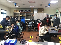 2021課程博覽會,中山國中展示特色教學課程,獲得教育處好評。(圖:中山國中)