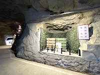 　馬管處北竿短坡山二期整備工程完工，戰備坑道透過情境佈置增加可看性。（圖／文：陳鵬雄）