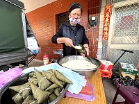 　馬祖粽飄香。（圖與文：陳鵬雄）
