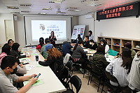 　連江就業中心舉辦111年度多元就業開發方案計畫宣導暨提案說明會，邀請多元就業業務督導來馬解說。（圖／文：曹重偉）