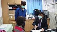巡迴醫療門診第三站29日抵達東莒,鄉親大讚貼心服務。(圖/文:蔡夢玲)