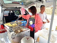 東莒臭豆腐餐車來了!將定點在福正沙灘路口處販售。(圖/文:蔡夢玲)