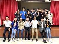 　王忠銘6日應邀前往海大馬祖校區，與同學們分享人生經驗與縣政理念。（圖／文：陳鵬雄）