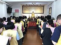 　佛光會馬祖分會8日進行慶祝佛誕節暨母親節活動，與大家一起分享佛誕喜悅，並祝福普天下的母親佳節快樂。（圖／文：吳嘉榮）