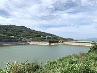 　馬祖8日累積降雨44.5毫米，各島水庫帶來挹注，雨量不多，但也不無小補，南竿進水約5005噸。（圖／文：馮紹夫）