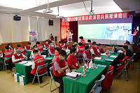 　連江縣110年度災害防救演習圓滿落幕，兵推主題以非洲豬瘟暨新冠肺炎防疫作為假想，項目精確紮實；考評委員對演練給予正面肯定。（圖／文：曹重偉）