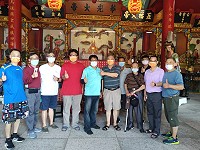 福澳境華光大帝廟委員會15日主委選舉由林明揚連任。(圖:福澳境華光大帝廟委員會)