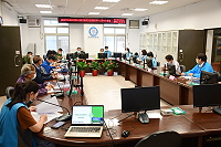 　縣指揮中心宣布來馬確診者（案1742）同班機密切接觸者新增1人，已完成安置與採檢，檢驗結果後續公布，兩案24人目前健康狀況良好。（圖／文：曹重偉）
