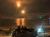 火力交織成嚴密火網,阻擋敵軍進犯。(圖/文:程婉琳)