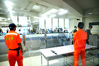 東引新建港務大樓啟用,因應嚴峻疫情,強化防疫措施為工作重點。(圖/文:陳其敏)