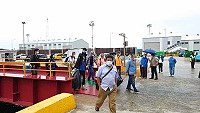 海運臺馬之星8日(週二)乘客101人,根據資料紀錄,軍民各占一半。(圖:連江縣疫情指揮中心)