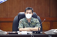 　指揮官主持擴大戰敵情會報。（圖／文：莊媛婷）