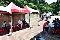　東引守軍啟動疫苗施打。（圖與文：陳其敏）