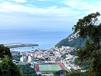 　沙洲上的城堡。（圖與文：陳鵬雄）