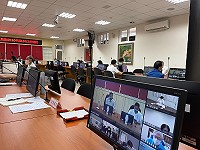 　馬祖疫情轉趨平穩，縣府主管週報恢復，縣長劉增應強調，防疫是長期作戰。（圖：馬祖日報）
