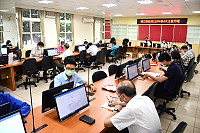 　縣府28日召開110年第4次主管月報，縣長劉增應期勉主管們在疫情解封之前思考精進縣政工作，各景點環境主動視察加強維護管理。（圖／文：曹重偉）