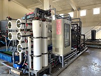 　旱象持續，北竿海水淡化廠火力全開日產近300噸用水。（圖／文：陳鵬雄）