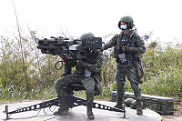 官兵於平日操課時機,實施模擬演練及戰備訓練。(圖/文:林耕禾)