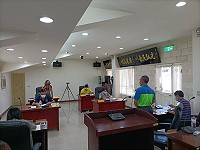 　北竿鄉代會進行本會期第1天鄉政總質詢議程。（圖：北竿鄉代會）