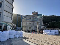 　中颱&#28895;花來襲，北竿地區展開各項防颱部署。（圖／文：陳鵬雄）