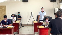 北竿鄉代會完成第2天鄉政總質詢議程,民進黨北竿鄉服務處主任詹庭語申請旁聽。(圖:北竿鄉代會)