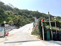 　北竿唯一固定式紅綠燈即將功成身退，是否就地保留尚待討論。（圖／文：陳鵬雄）