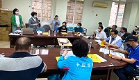 連江縣議會第7屆第5次定期大會縣政考察,議員們一行3日抵達東莒。(圖/文:蔡夢玲)