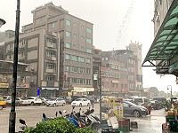 　受熱帶低氣壓及其外圍環流及西南氣流影響，馬祖5日、6日累積雨量達220毫米。（圖／文：馮紹夫）