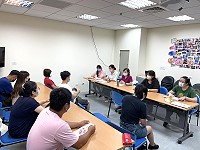 　衛福局6日在北竿召開公托暫停收托說明會。（圖／文：陳鵬雄）