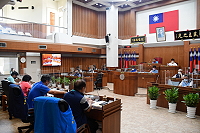 　縣議會第7屆第5次定期大會議案審查議程，昨天以縣府墊付案、自治條例及人民請願案為主。（圖／文：曹重偉）