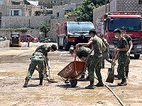 　經過5天全島軍民努力，北竿芹壁走出87水災陰霾，再度迎接四方客。（圖／文：陳鵬雄）