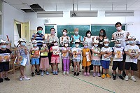 東引國中小學開學辦理迎新活動,幫助12位新生更快適應學校生活。(圖:東引國中小)