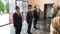 　秋祭國軍陣（公）亡將士祭典3日在珠螺軍人紀念園區舉行，由馬防部指揮官廖建興主祭，縣長劉增應、議長張永江等人與祭。（圖／文：曹重偉）