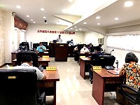 北竿鄉代會召開臨時會,審查通過鄉民每人發放一千元振興禮金提案。(圖/文:陳鵬雄)