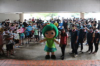 　2021水土保持知識擂台賽12日於南竿體育館舉辦，經過兩輪激烈競賽，遴選出前6名參賽人員進行頒獎。（圖／文：吳嘉榮）