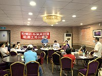 　馬祖土地自救聯盟13日舉辦第1次公聽會，會中彙整各界意見，將持續向國防部爭取祖遺土地返還。（圖／文：馮紹夫）