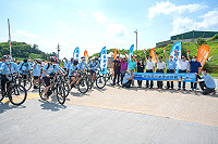 　2021馬祖好卡蹓－跳島自行車慢遊活動正式啟動，邀請全國民眾好朋友，透過輕鬆低碳之旅，寫意暢遊馬祖四鄉五島。（圖：馬管處、吳嘉榮）