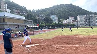 第16屆縣長盃慢壘錦標賽開打,首日馬祖台啤隊進帳3勝,今日進行最後決賽。(圖/文:馮紹夫)