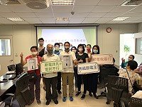 　連江縣節電競賽小額獎勵補助9日舉行頒獎典禮，節電成績優秀都獲得除濕機獎勵。（圖／文：馮紹夫）