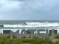 　白浪滔滔。（圖與文：陳鵬雄）
