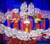 今年媽祖昇天祭系列活動將首度演出舞台劇《天上聖母》,邀請國立臺灣戲曲學院臺灣青年劇團跨海主演,精彩可期。(圖:連江縣政府文化處)