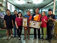 莒光鄉公所表揚模範老人西莒曹木泉先生、東莒陳水梅先生;敬老楷模西莒林敏鑫、東莒李浩華。(圖/文:宋幸儒、莒光鄉公所)