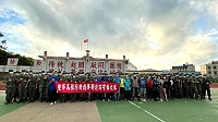 軍民一家,見證國慶的榮耀。(圖/文:黃朝瑋)