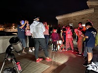 　馬管處16日舉辦暗空公園宣導推廣活動，邀請在北竿難得一見的雲台樂府為活動開場。（圖／文：陳鵬雄）