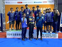 　馬祖角力隊19日全運會鄭浩倫、王明亮再添2銀，鍾志城獲第五名；獎牌數3銀2銅，創全運會歷屆最佳成績。（圖：馬祖角力隊）