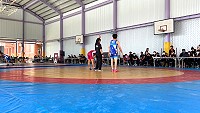 全國角力錦標賽鄭浩倫26日再奪一銀,馬祖角力隊總計獲得9金10銀9銅。(圖:馬祖角力隊)