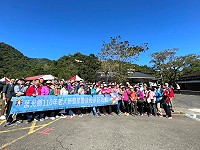 莒光鄉110年老人節暨節慶政經參訪活動27日啟程,94名莒光鄉親齊聚,享受4天3夜難得的悠閒假期。(圖/文:宋幸儒、莒光鄉公所)