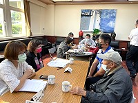 監委王幼玲、紀惠容28日在縣府受理人民陳情及與府會首長會面了解地方施政概況。(圖:馬祖日報)